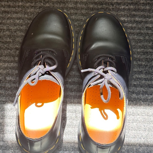 1461 Black Smooth Leather Oxfords- Women’s Size 8 - Picture 2 of 12